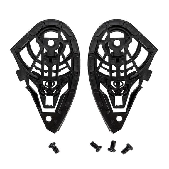 Easy Installation 1 Pair Face Shield Windshield Visors Base with Screw Motorcycle Helmets Visors Base Plate for K3 K4