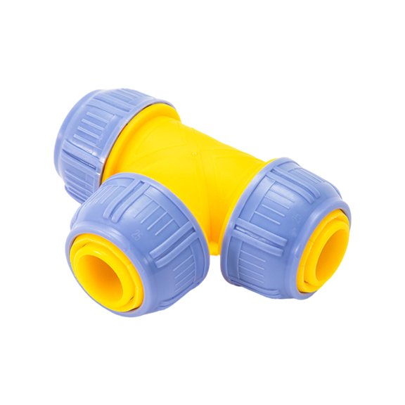 Easy Installation 25mm Water Pipe Fitting Garden Hose Adapter PP Texture Perfect for Professional Plumbing Applications