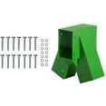 thumbnail image 1 of Easy Installation A-Frame Middle Swing Set Brackets for Outdoor Swing - Heavy Duty Steel Swing Set Hardware with Mounting Kit, DIY Swing Set Bracket Set, Green, 1 of 6