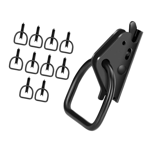 Easy Installation Anchors E Track D Rings Tie Down Anchors for Secure Motorcycle Bikes Metal Track Systems Accessories