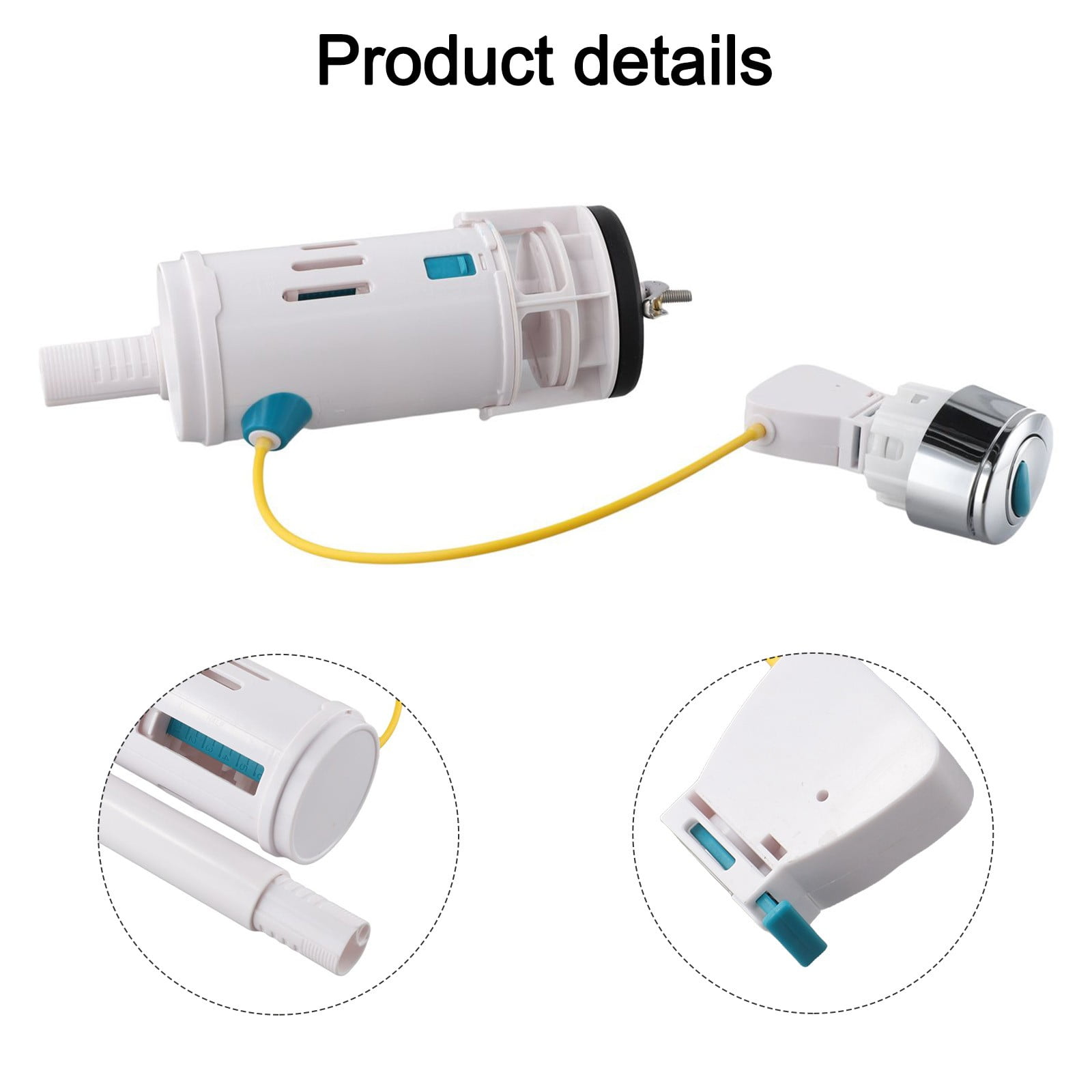Easy Installation Bathroom Toilet Repair Toilet Cistern Flush Parts ...