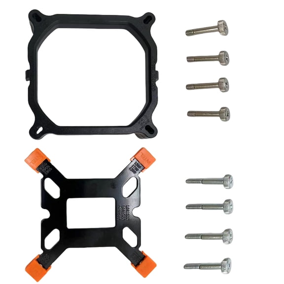 Easy Installation CPU Cooling Fan Holder Mount Backplate For 1700 1200 115x 2011 1366 Platforms Not Easy to Age