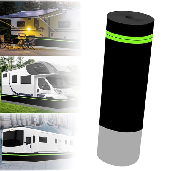 Easy Installation Camper Skirting, 80/100cm Tall Durable RV Skirt for Winter, Wind & Snow Proof Insulated Cover, Cold Weather Protection for Motorhomes, Trailers & Campers