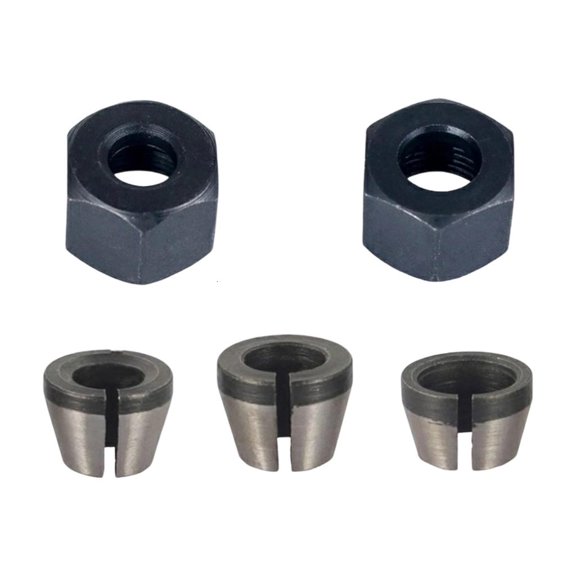 Easy Installation Collet with Multiple Face Compression for Secure Clamping on Engraving Machines Reducing Vibration Risk