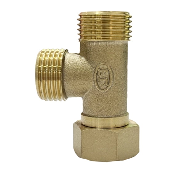Easy Installation Leakproof Heavy Duty 3 Way Pipe Fitting Splitter 1 Inlets 2 Outlets Fit for Outdoor Water Distribution
