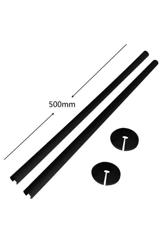 Easy Installation Pipe Collars Plastic Pipe Covers Suitable For Copper Pipes Complete Installation Kit Conceals Unsightly Pipes