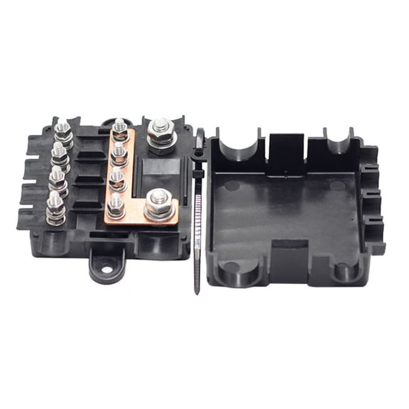 Easy Installation Power Distribution Busbar Fuses Holder Fuses Box for Car 5 Way Connection