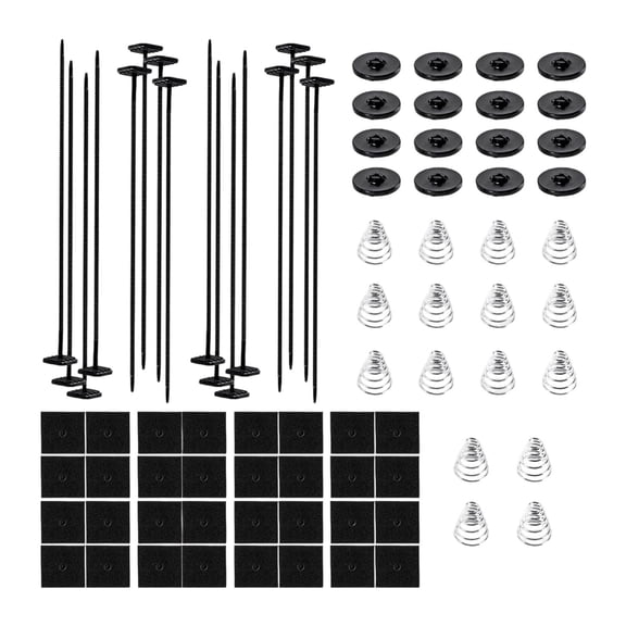 Easy Installation Radiator Fan Mount Zip Ties Clip Car Fan Mounting Set Electric Transmission Coolers Tie Strap