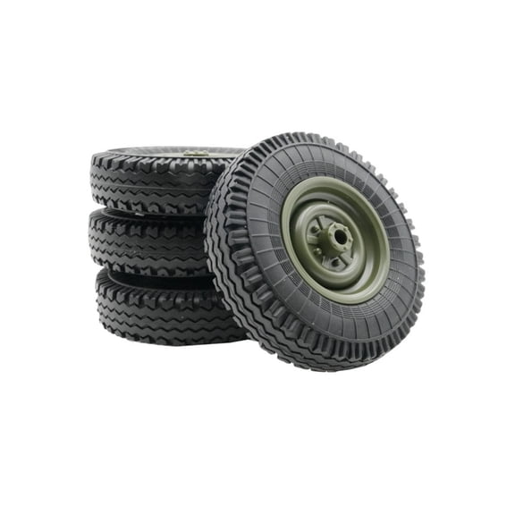 Easy Installation Replacement Tires for C84 C94 Model Car Assembly Spare Tire Wheel Component Set of 4