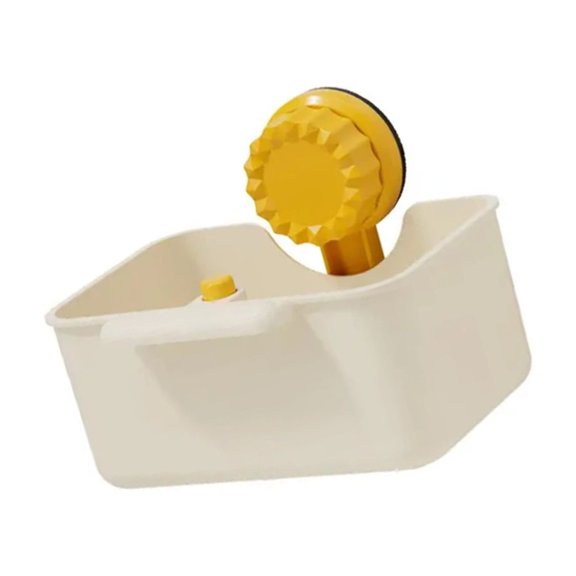 Easy Installation Rotating Suction Cup Sink Strainer Detachable Basket For Vegetables Efficient Cleaning