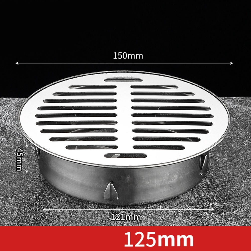Easy Installation Stainless Steel Floor Drain Prevents Clogging Outdoor ...