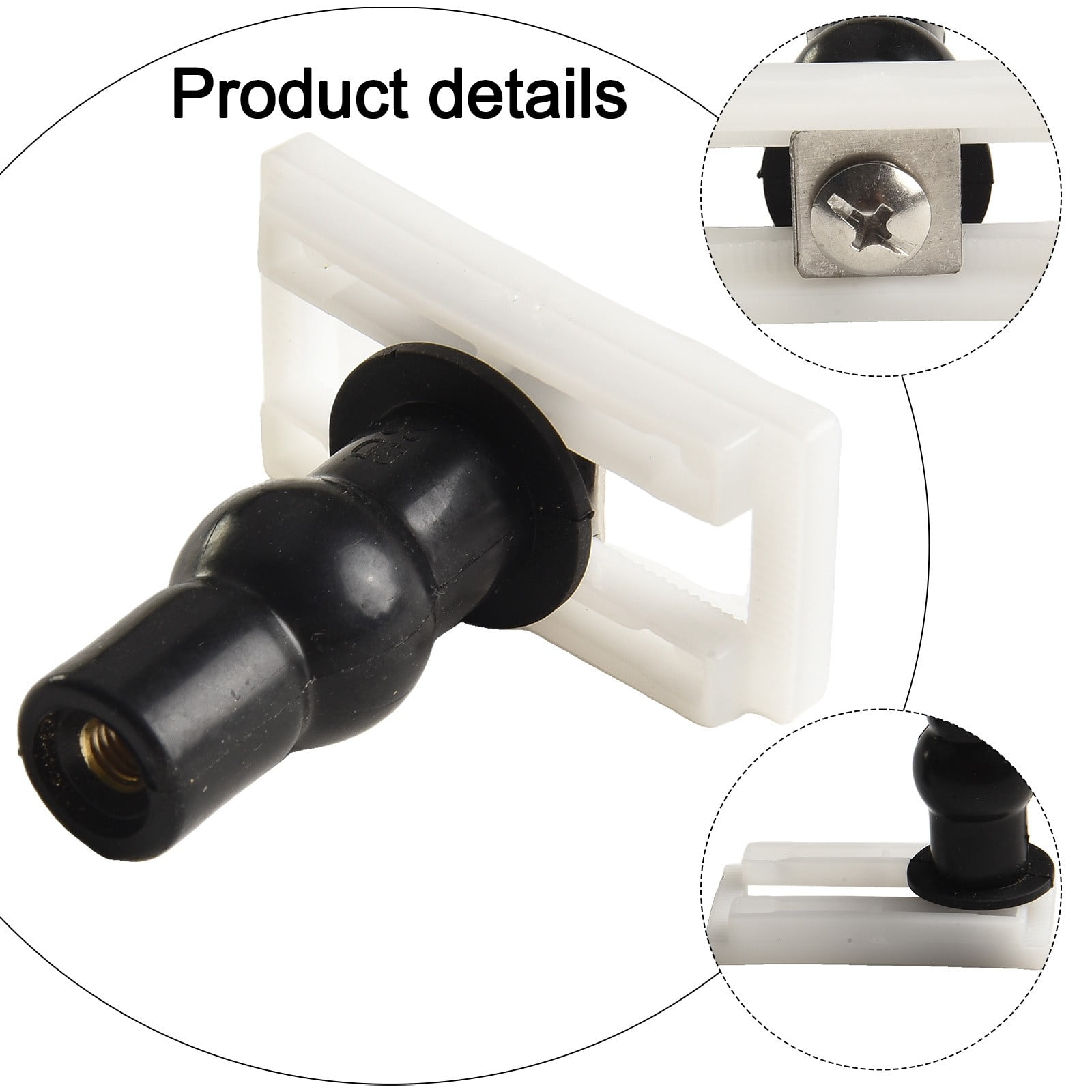 ya 14 2 Pack of For TOTO Toilet Seat Hinge Screws with Rubber Expansion Ball