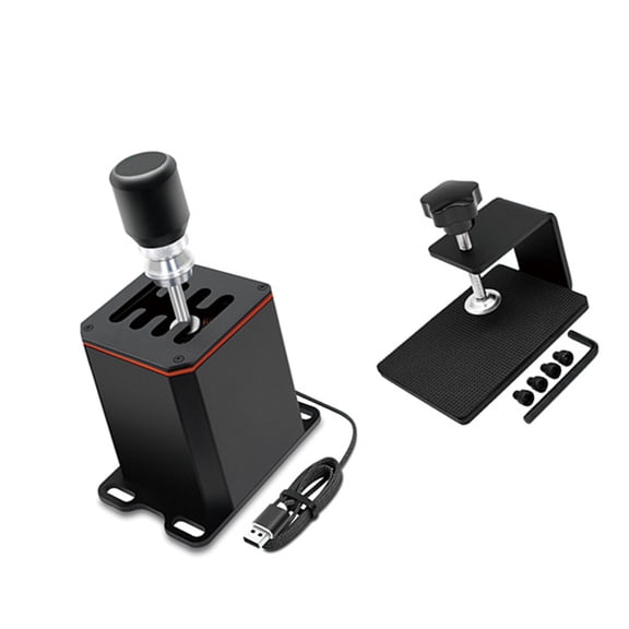 USB Simulators Shifter Height Adjustable Racing Shifter for Racing Games Easy Installation Enhancing Gaming Experience
