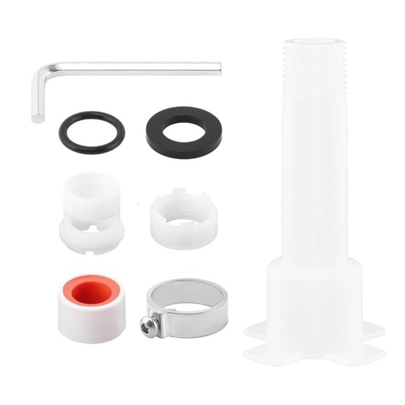 Easy Installion Designs Practical 4 in 1 Bathroom Sturdy Spouts Adapter Accessory with 1/2Inch Brass Pipe