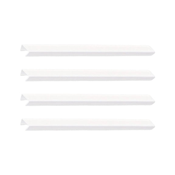 Easy Installs Flexible PVC Corner Guard 45cm Clear Cut To Fit Not Crash Case for Cabinet Bumper Child Safety Guard