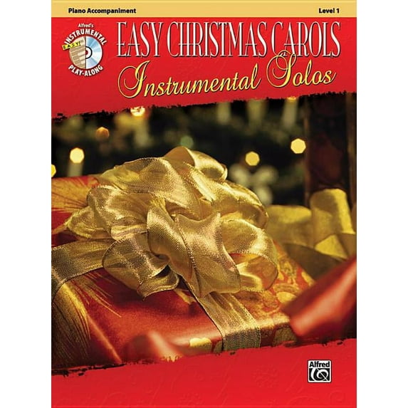 Easy Instrumental Solos Easy Christmas Carols Instrumental Solos: Piano Accompaniment, Level 1, (Paperback)