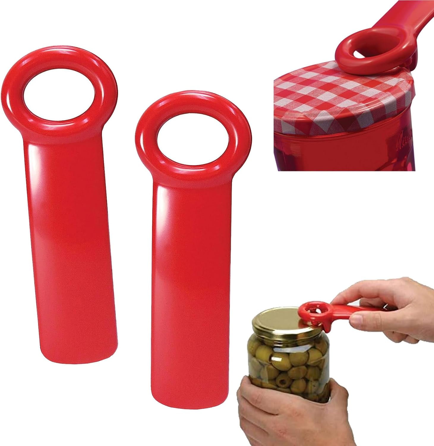 Easy Jar Key Opener,Jar Opener Jar Key,Easy Grip Jar Lid Opener Plastic