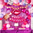 Cymylar Pink Cowgirl Boots and Hat Balloon,Western Cowgirl Balloons Birthday Party Decoration(4Pcs)
