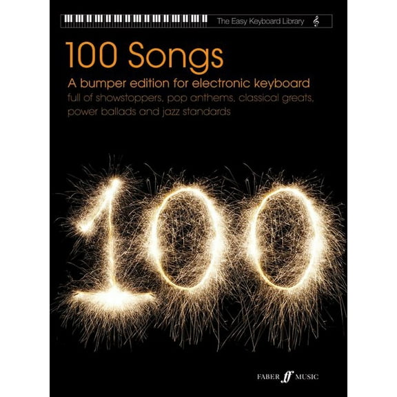 Easy Keyboard Library: 100 Songs (Electronic Keyboard) (Paperback)