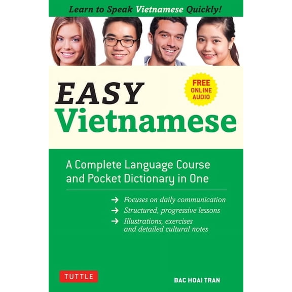 Easy Language Easy Vietnamese: Learn to Speak Vietnamese Quickly! (Free Companion Online Audio), (Paperback)