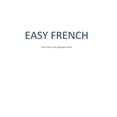 thumbnail image 1 of Easy Languages: Easy French (Series #1) (Paperback), 1 of 1