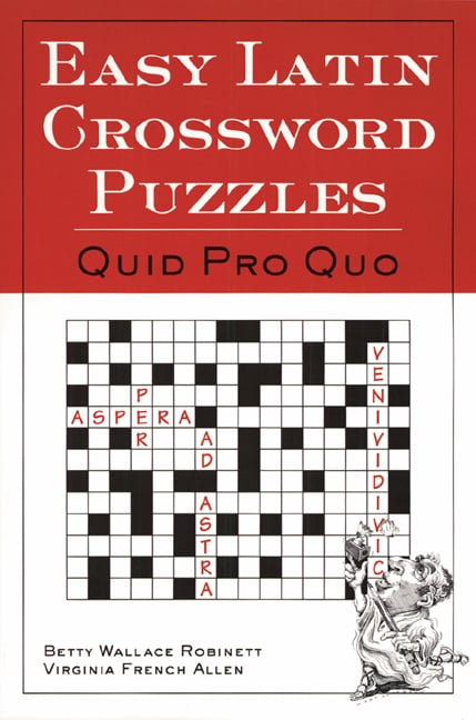 Easy Latin Crossword Puzzles (Paperback) Walmart com