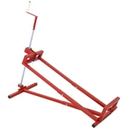 Easy Lawn Mower Lift for Riding Tractors, 800 Lbs Capacity Lawn Tractor Lifter, Ride-on Mower, Cleaning Aid, Universal, Lawn Tractor Lift, Lawn Tractor + 45° Ti