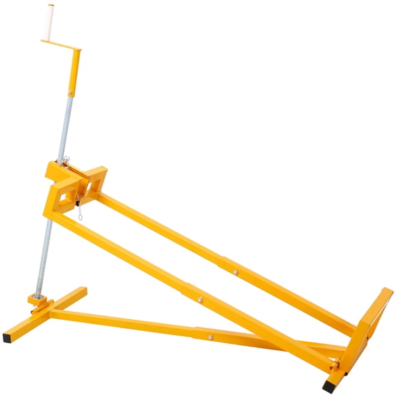 Easy Lawn Mower Lift for Riding Tractors Extension Handle , Riding Mowe 800 Lbs Capacity Lawn Tractor Lifter,, Universal, Lawn Tractor Lift, Lawn Tractor + 45 Tilt Adjustable-Yellow
