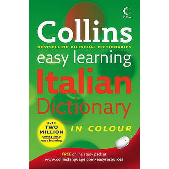 Pre-Owned Easy Learning: Collins Italian Dictionary (Edition 2) (Paperback)