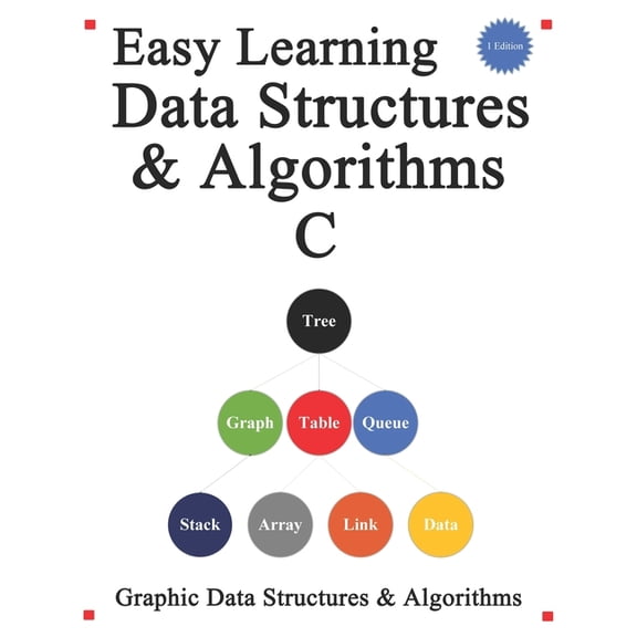 Easy Learning Data Structures & Algorithms C : Graphic Data Structures & Algorithms (Paperback)