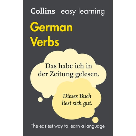 Pre-Owned Collins Easy Learning German - Easy Learning German Verbs (Paperback) 0008158428 9780008158422