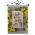 thumbnail image 1 of Easy Lemon Food Fruit 13 x 18.5. in. Double-Sided Decorative Vertical House Garden Flag Set for Decoration Banner Yard Gift, 1 of 1