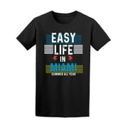 Easy Lifei Summer All Year T-Shirt Men -Image by Shutterstock, Male x-Large