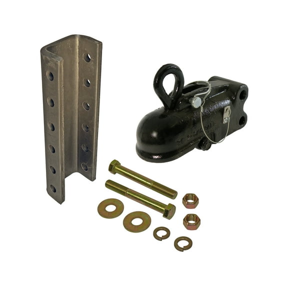 Easy Lock Adjustable 2-5/16 Inch Coupler w/Channel and Hardware