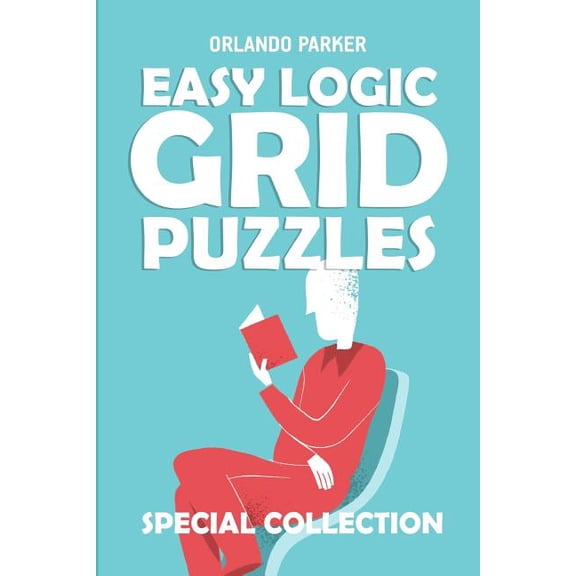 Logic Puzzle Large Print: Easy Logic Grid Puzzles: Koburin Puzzles (Paperback)(Large Print)