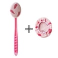 thumbnail image 1 of Easy Lotion Applicator Back Rubs Massager Bath Brush Extra Long Handle Easily Self Apply Lotions Great For Body Care，Soft Fiber Brush Skin-Friendly Non-Abrasive,Replaceable Bristles Optional,Pink 2, 1 of 9