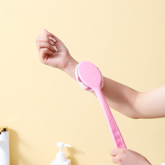 Easy Lotion Applicator Back Rubs Massager Brush Extra Long Handle Easily Apply Lotions Great for Body Care, Bathroom Products