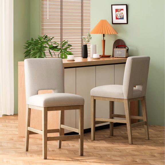 Easy Maintenance / Set of 2 Stools / Keep in Good Condition