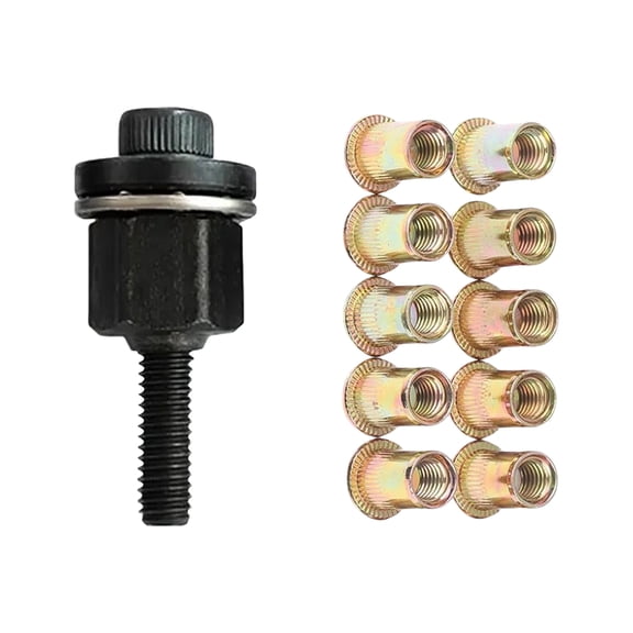 Easy Manual Rivets Nut Installation Tool Lightweight Ergonomic Hand Rivets Nut Setter Simple to Operate for & Repairs