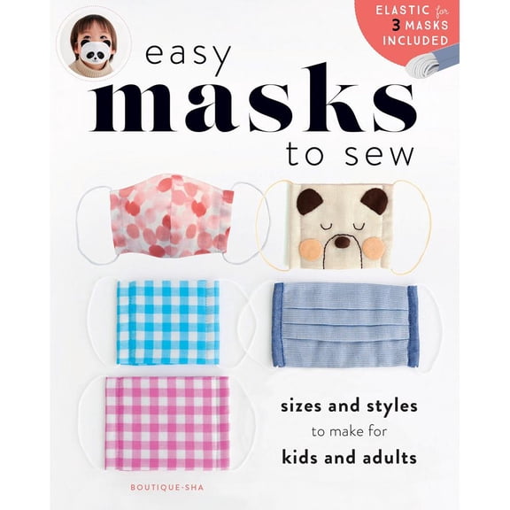 Easy Masks to Sew -- Boutique-Sha