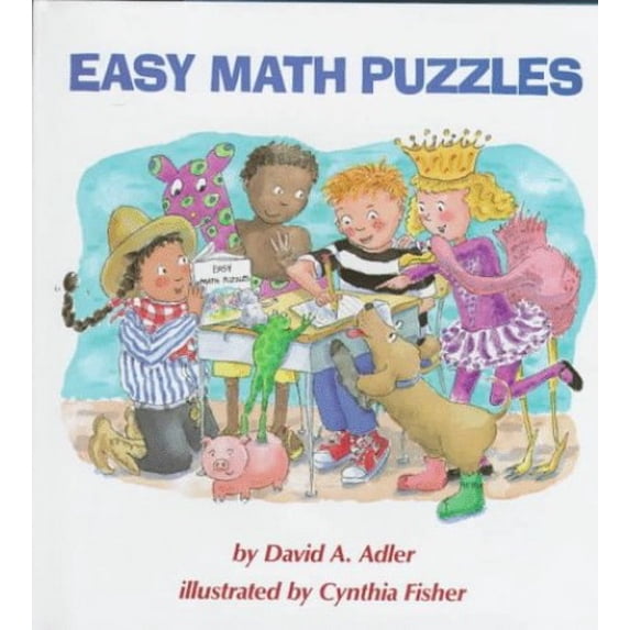 Pre-Owned Easy Math Puzzles (Hardcover) 0823412830 9780823412839