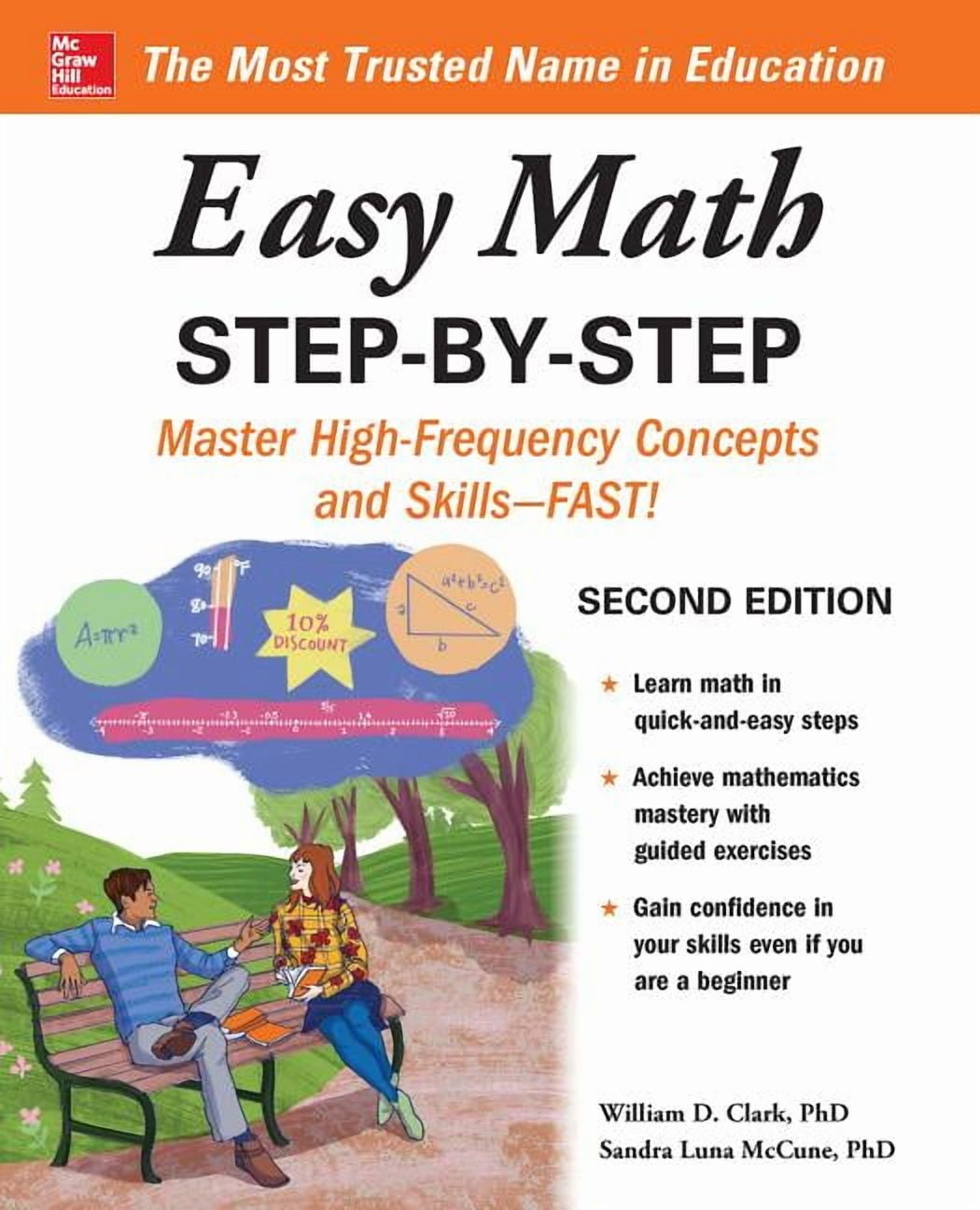 WILLIAM D CLARK; SANDRA LUNA MCCUNE Easy Math Step-By-Step, Second Edition, (Paperback)