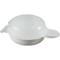 Easy Microwave Egg Muffin Cooker for a Quick and Healthy Breakfast Sandwich – 6.5” x 4.75” x 2”