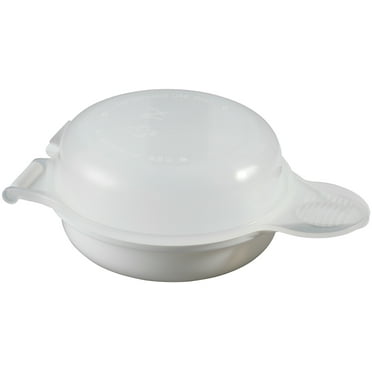 Easy Microwave Egg Muffin Cooker for a Quick and Healthy Breakfast Sandwich – 6.5” x 4.75” x 2”