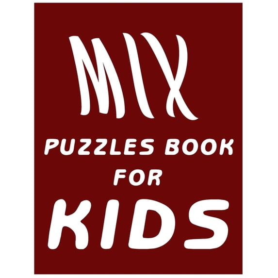 Easy Mix Puzzles Book for Kids, (Paperback)