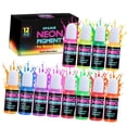 thumbnail image 1 of Lerpwige High Concentration Fluorescent Resin Dye 12 Color Jewelry Making Craft Materials, 1 of 11