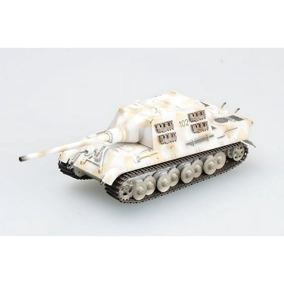 Easy Model 36115 Jagdtiger Porsche s.Pz.Jag.Abt.653 Tank #102 1/72 Scale Model
