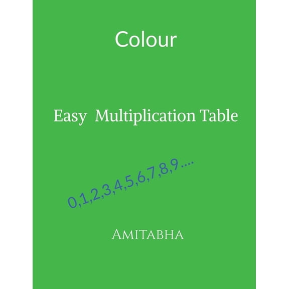 Easy Multiplication Table: Multiplication Table (English) Complete, (Paperback)