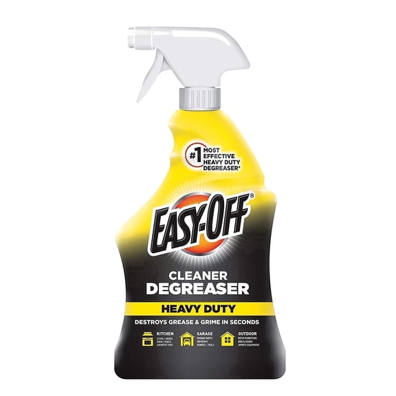 Easy Off Heavy Duty Degreaser Cleaner Spray, 32 Ounce