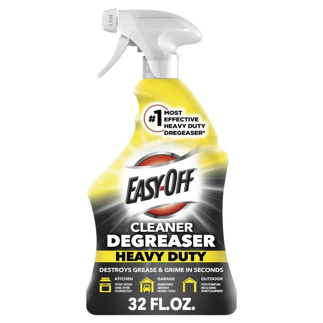 Easy-Off Cleaner Degreaser, Multi Surface Cleaner, 32oz, Foam, Heavy Duty Trigger